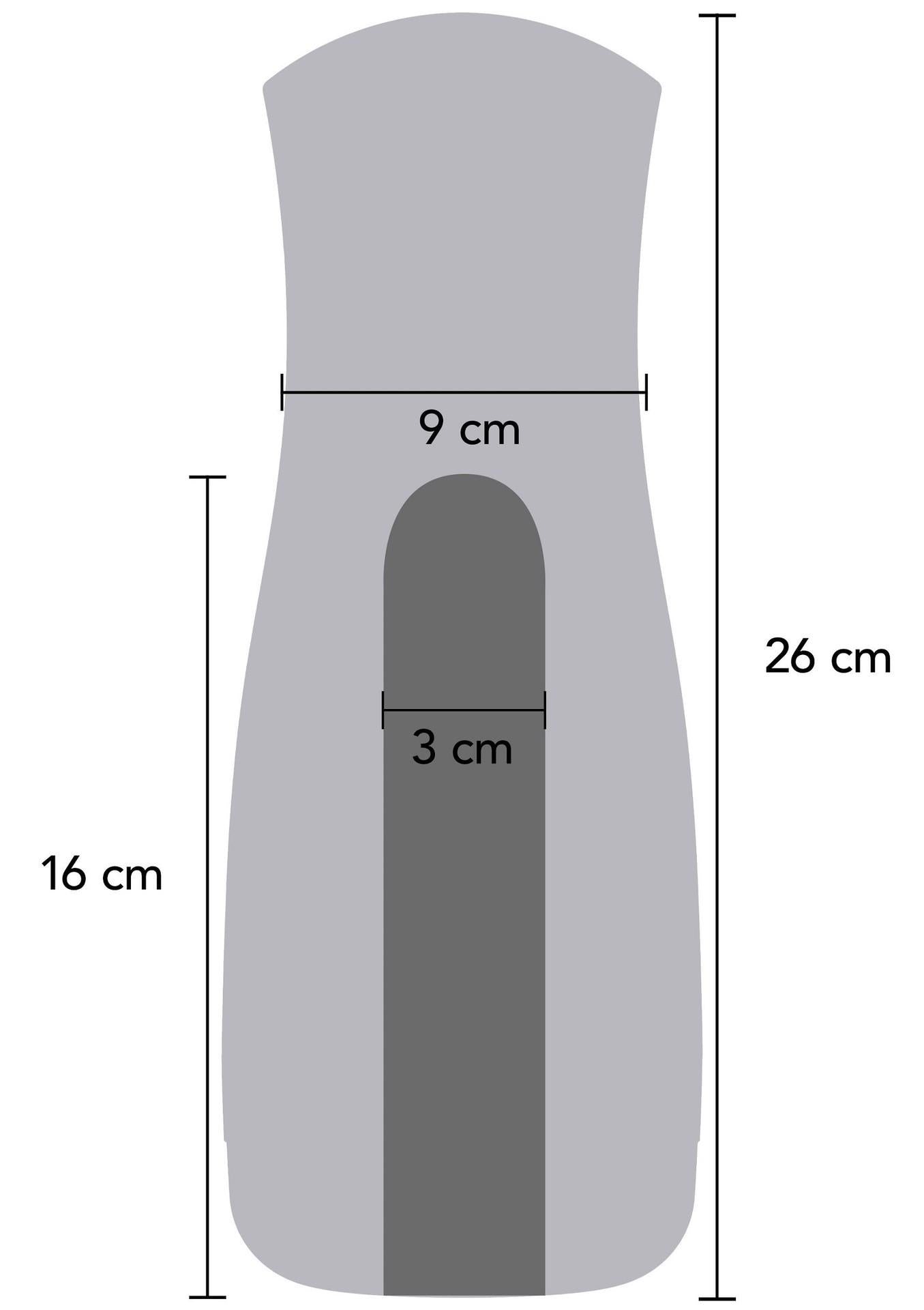 Masturbator Vibrating&Squeeze Black
