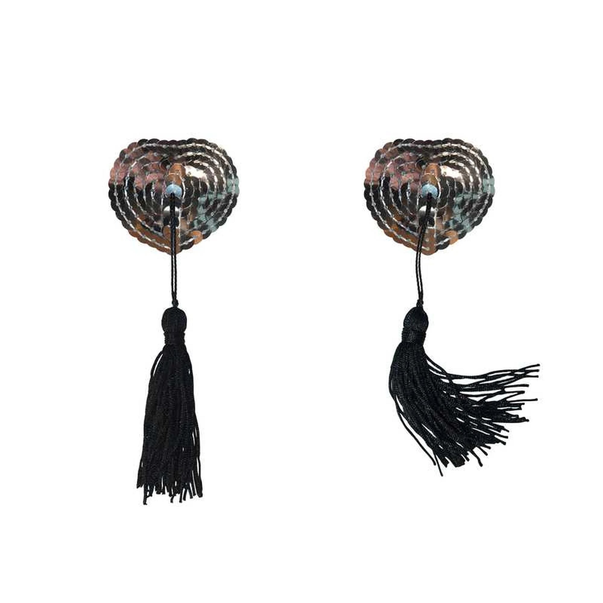 Pasties Burlesque Gypsy Silver