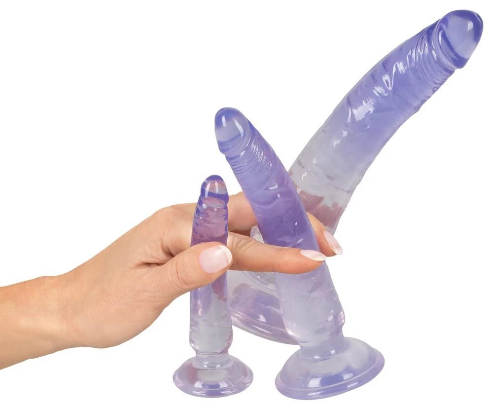 Lot de 3 godemichets naturels