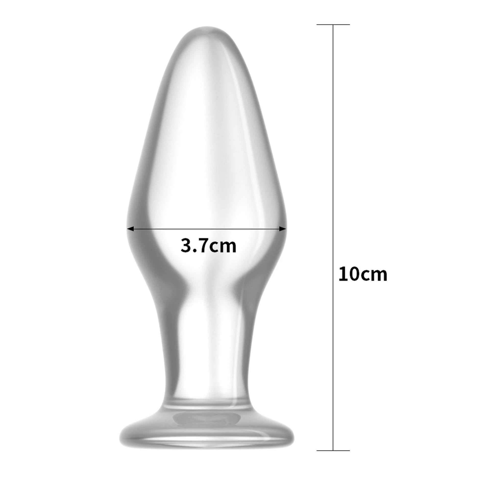 4.3″ Glass Romance Clear