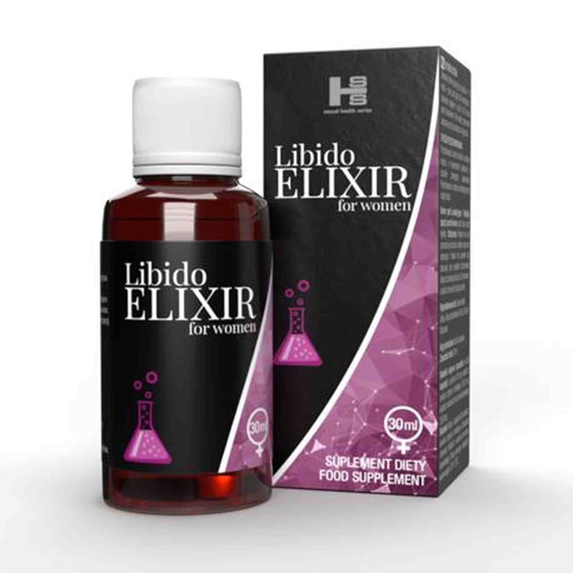Supplément diététique - Élixir Libido pour femmes 30 ml.