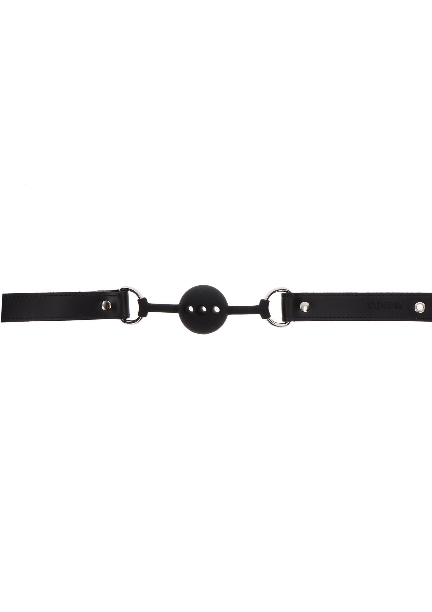 Silicone Ball Gag Black