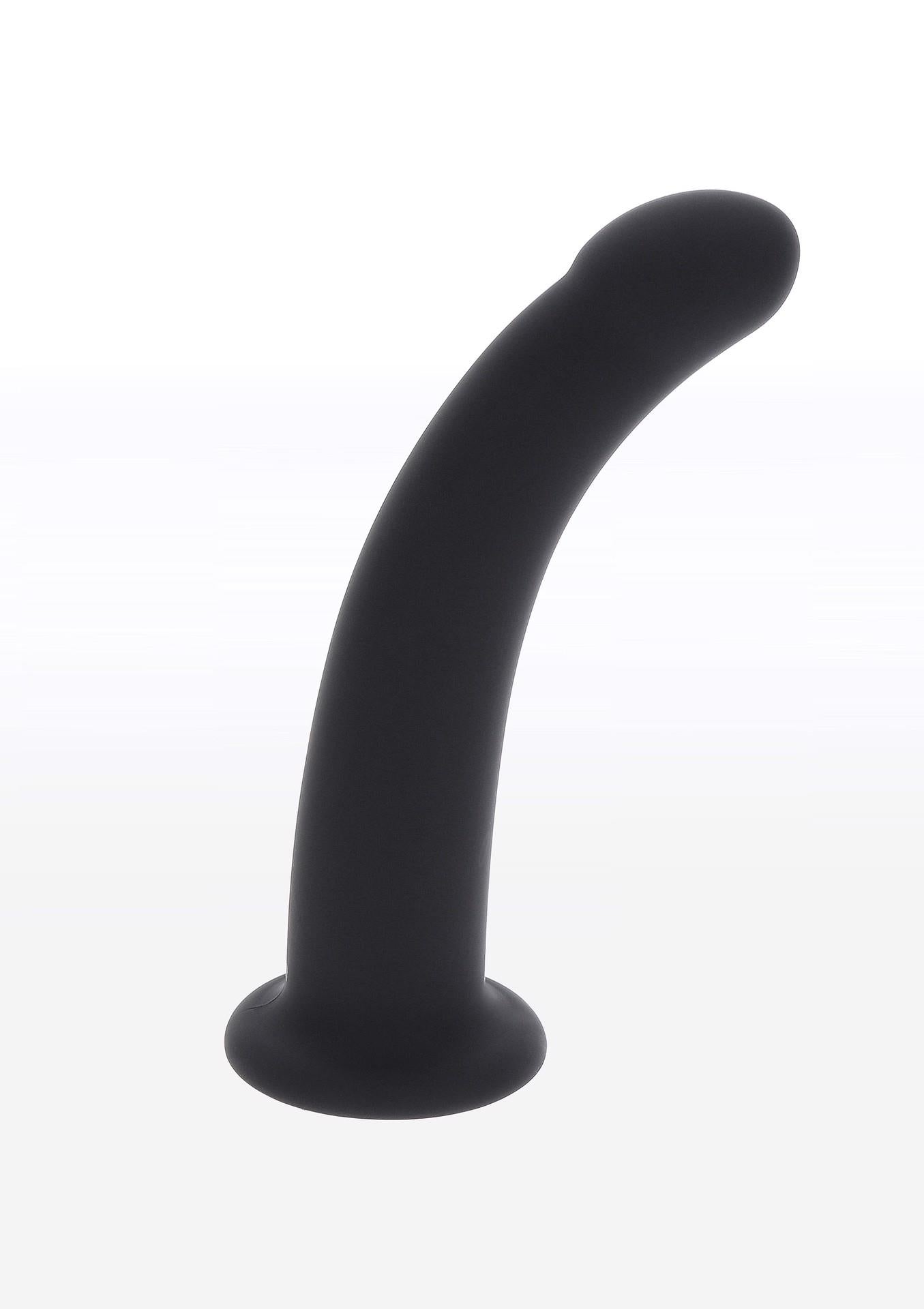 Godemichet à sangle taille moyenne noir
