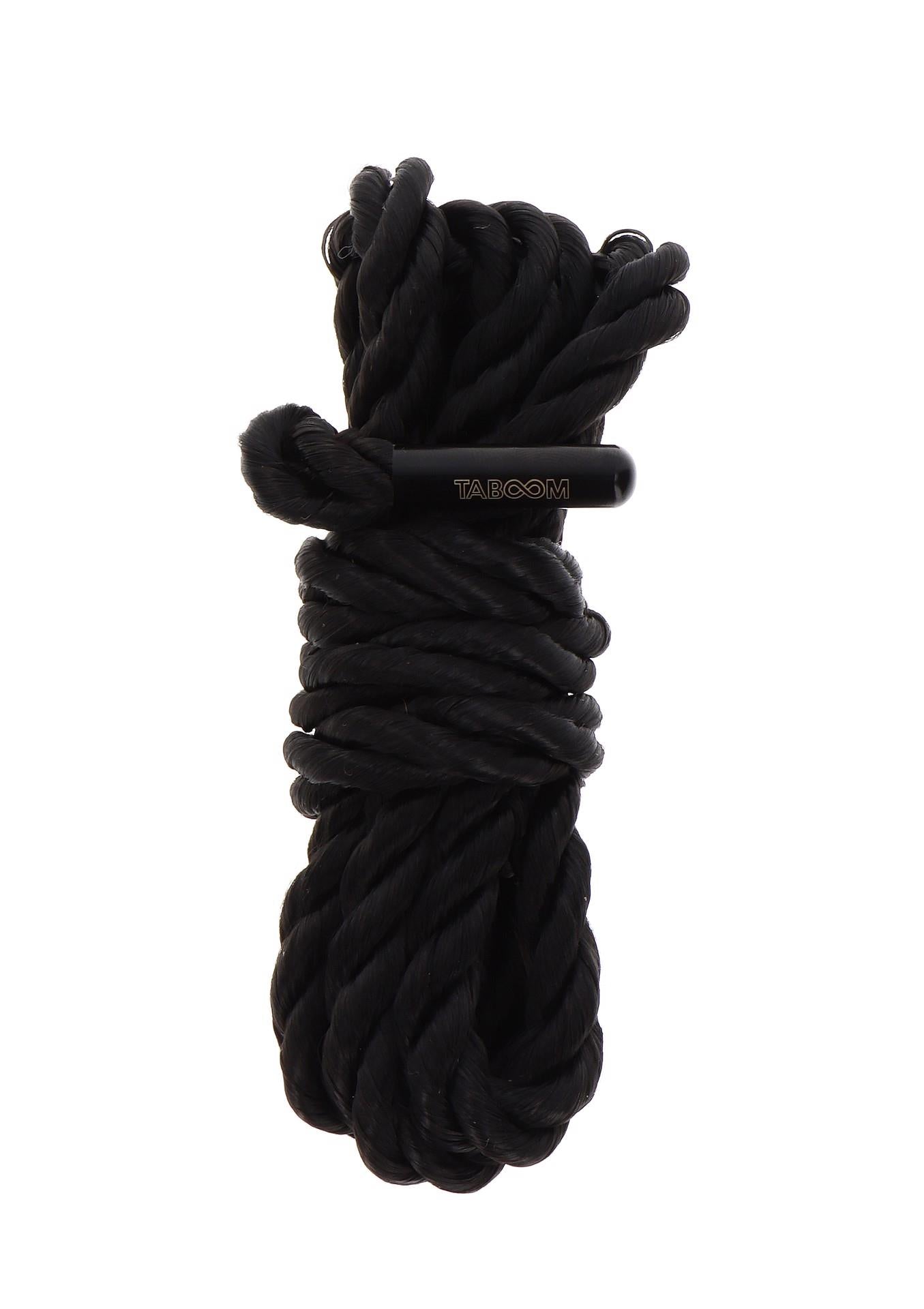 Corde de bondage 1,5 mètre 7 mm Noir
