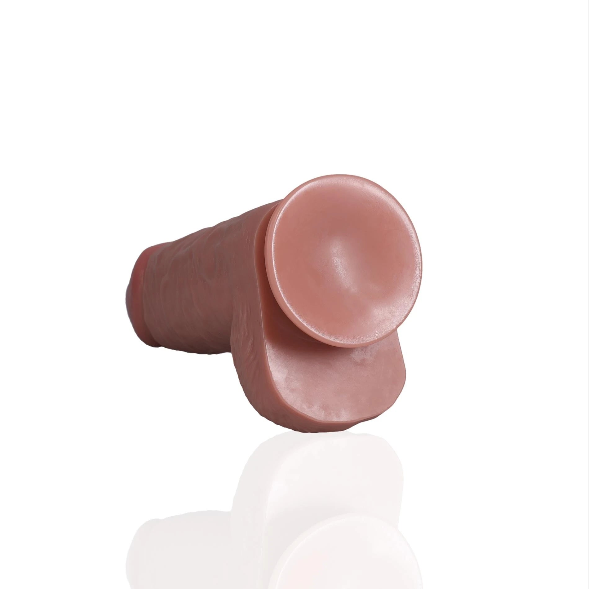 Extra Thick Straight with Balls 9 / 23 cm - Flesh
