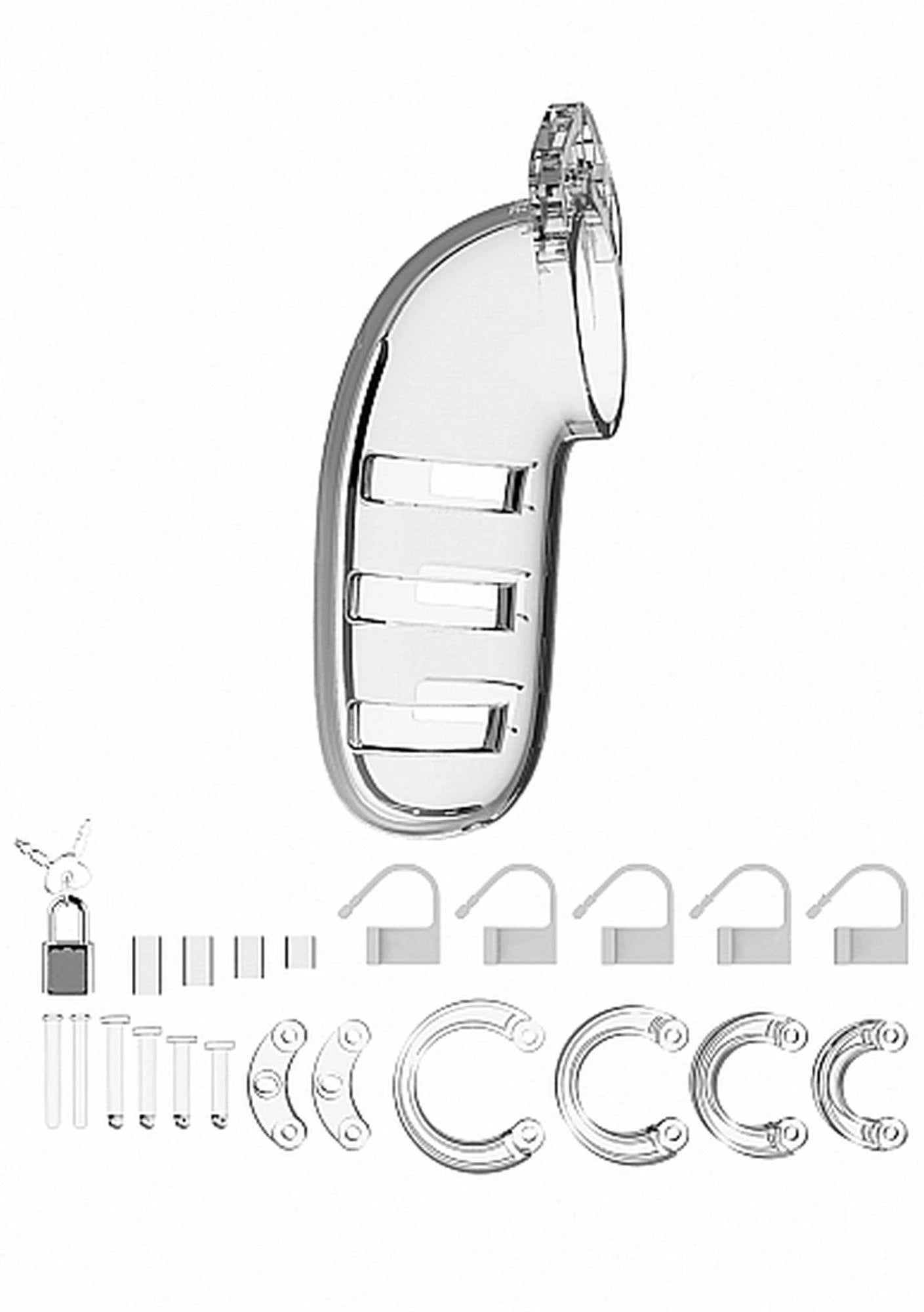 Model 06 Chastity Cock Cage - 5.5 / 14 cm