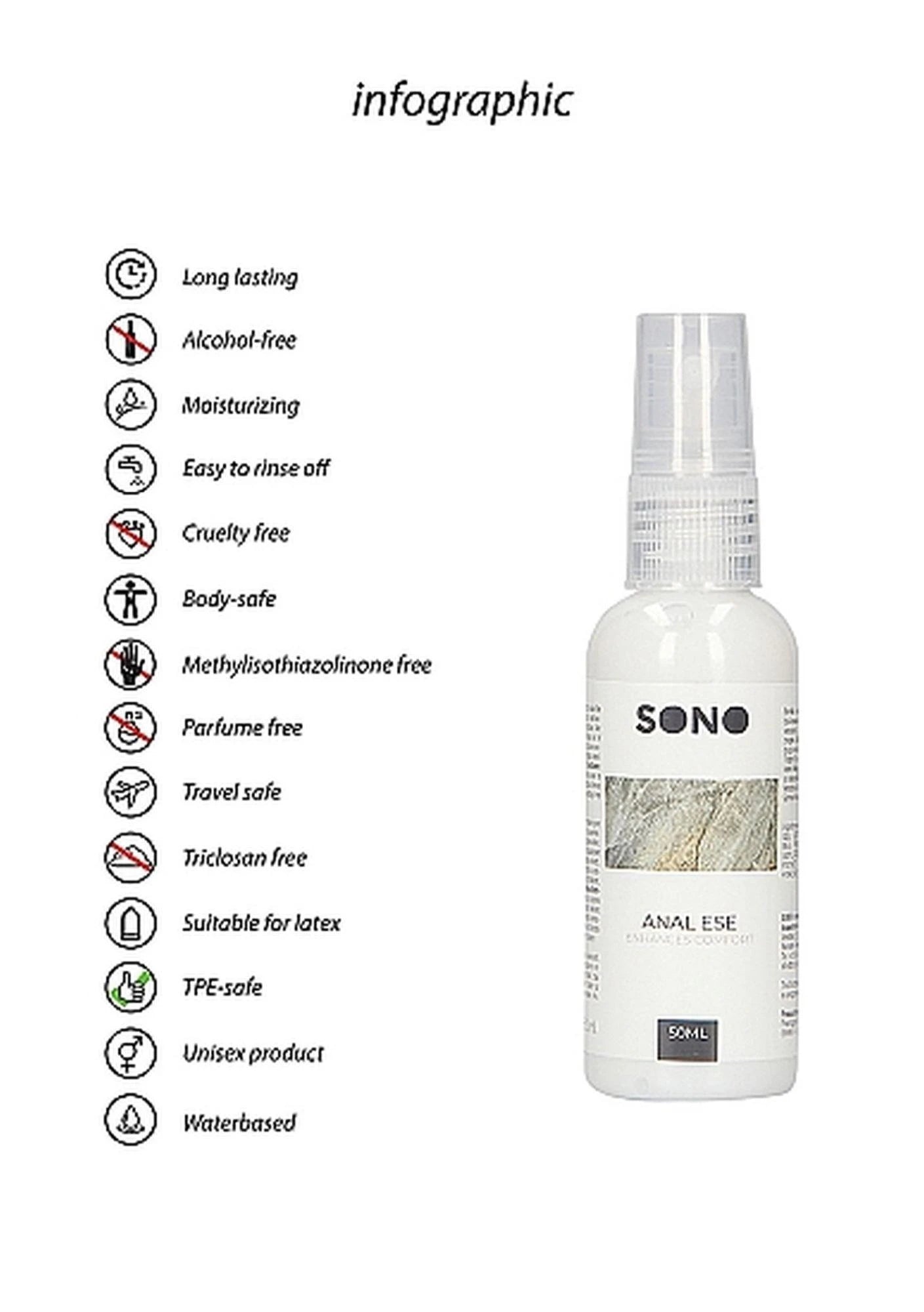Anal Ese - Numbing Anal Cream - 1.7 fl oz / 50 ml