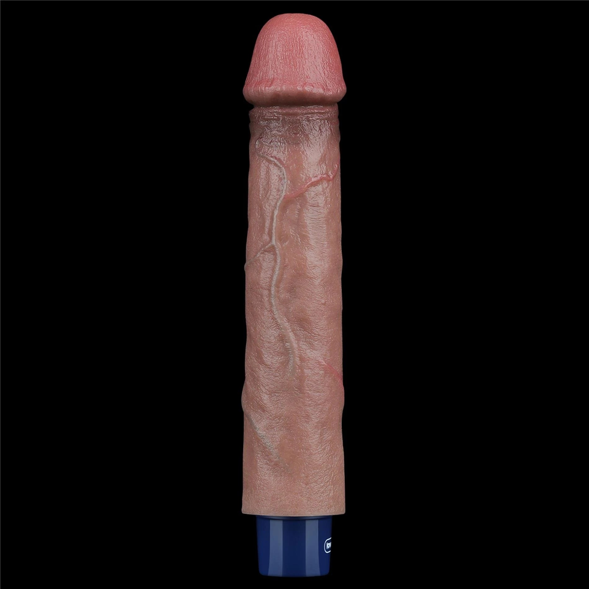 9" REAL SOFTEE Rechargeable Silicone Vibrating Dildo