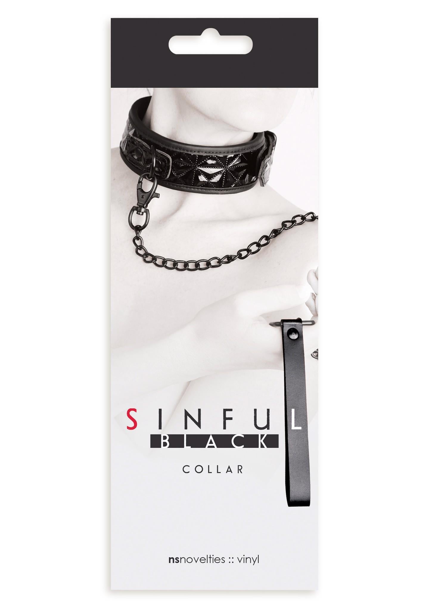SINFUL BLACK COLLAR