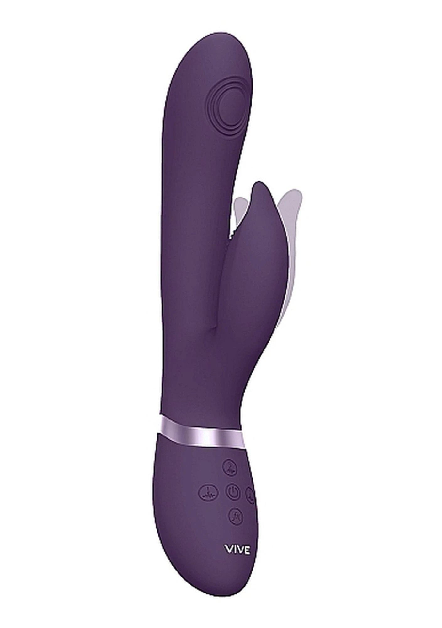 Aimi - Pulse Wave  Vibrating G-Spot Rabbit - Purple