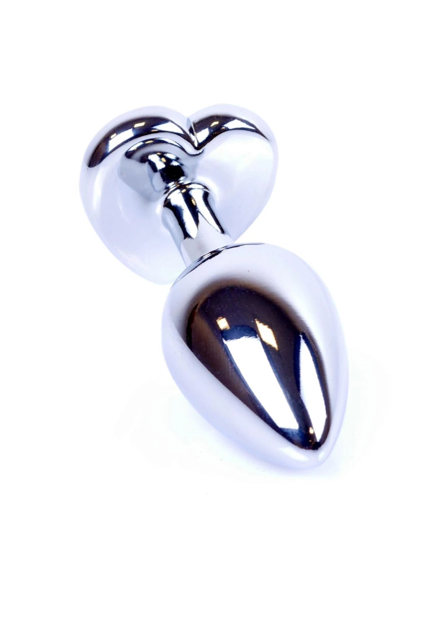 Plug-Bijoux Argent Cœur PLUG- Rose