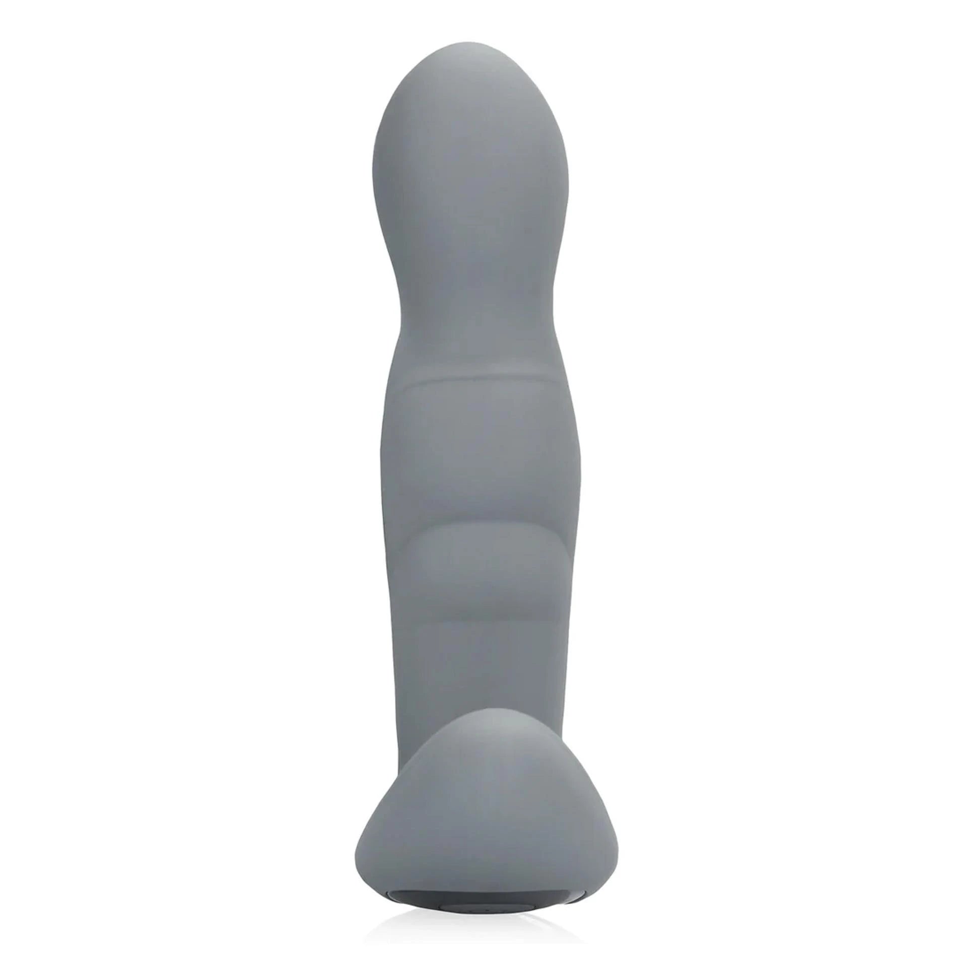 Stimulateur de prostate rotatif avec télécommande - Gris Gotham