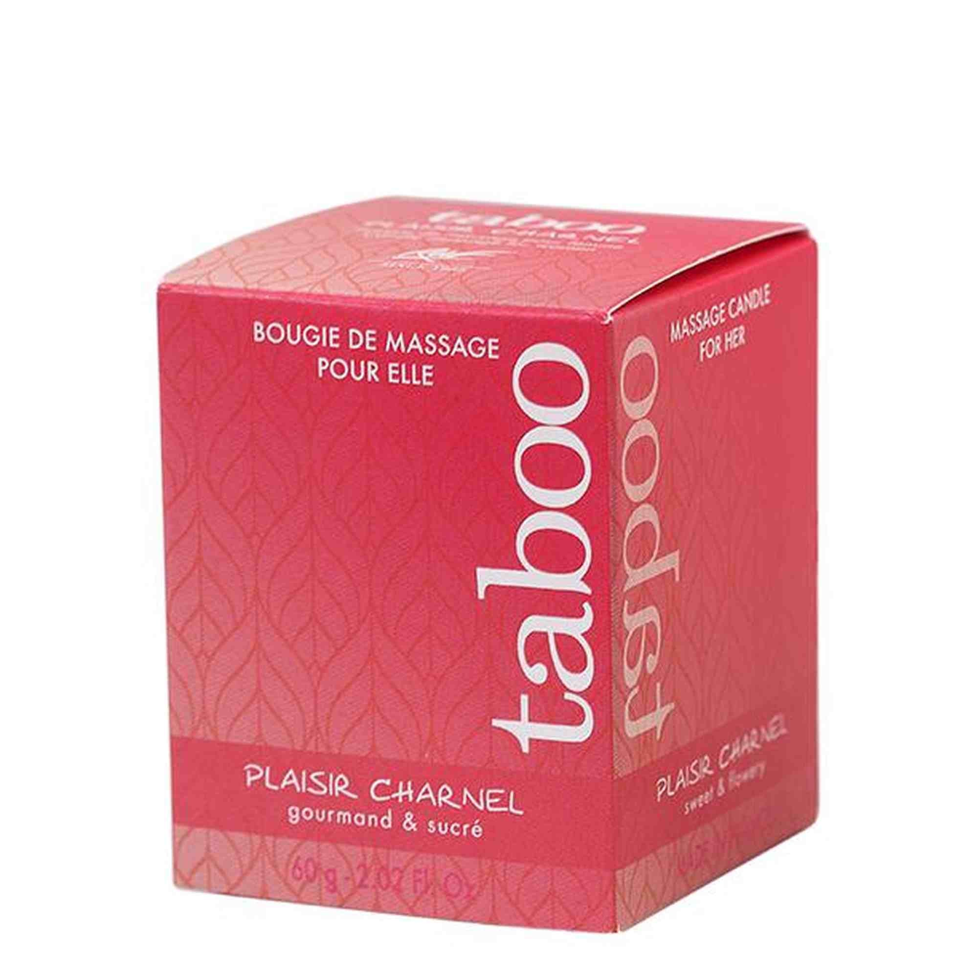 Świeca/krem-Plaisir Charnel Bougie Massage 60 gr