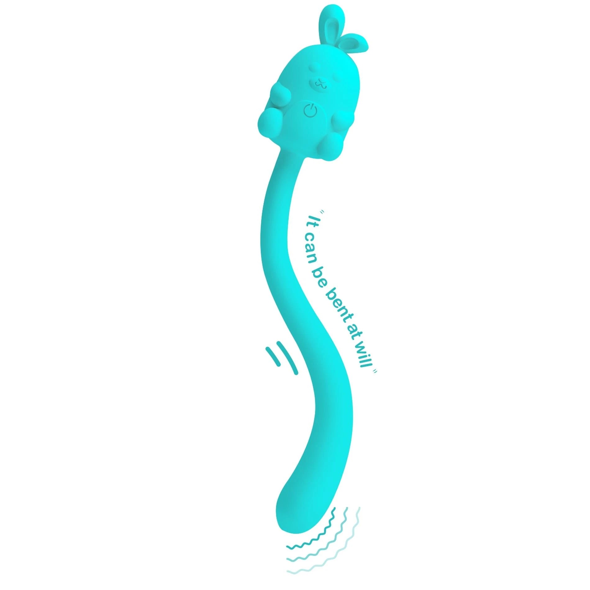 CUTE BUNNY, Flirting Stick, 7 vibration functions, Magnetic USB charging
