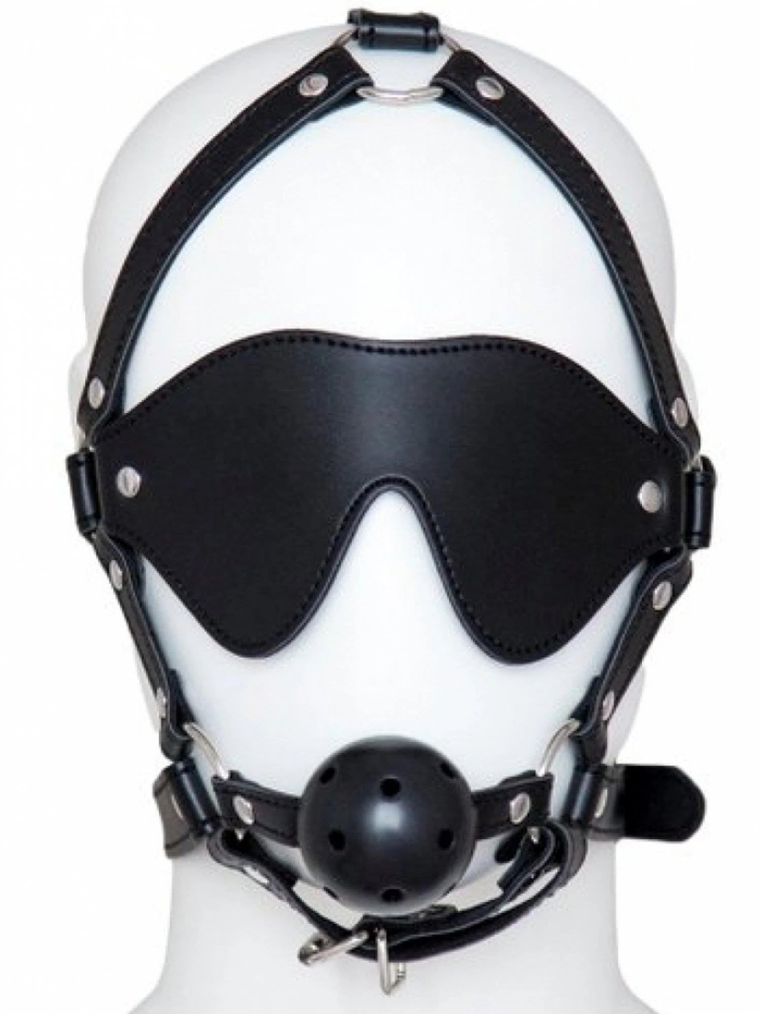 Masque pour les yeux avec bâillon boule