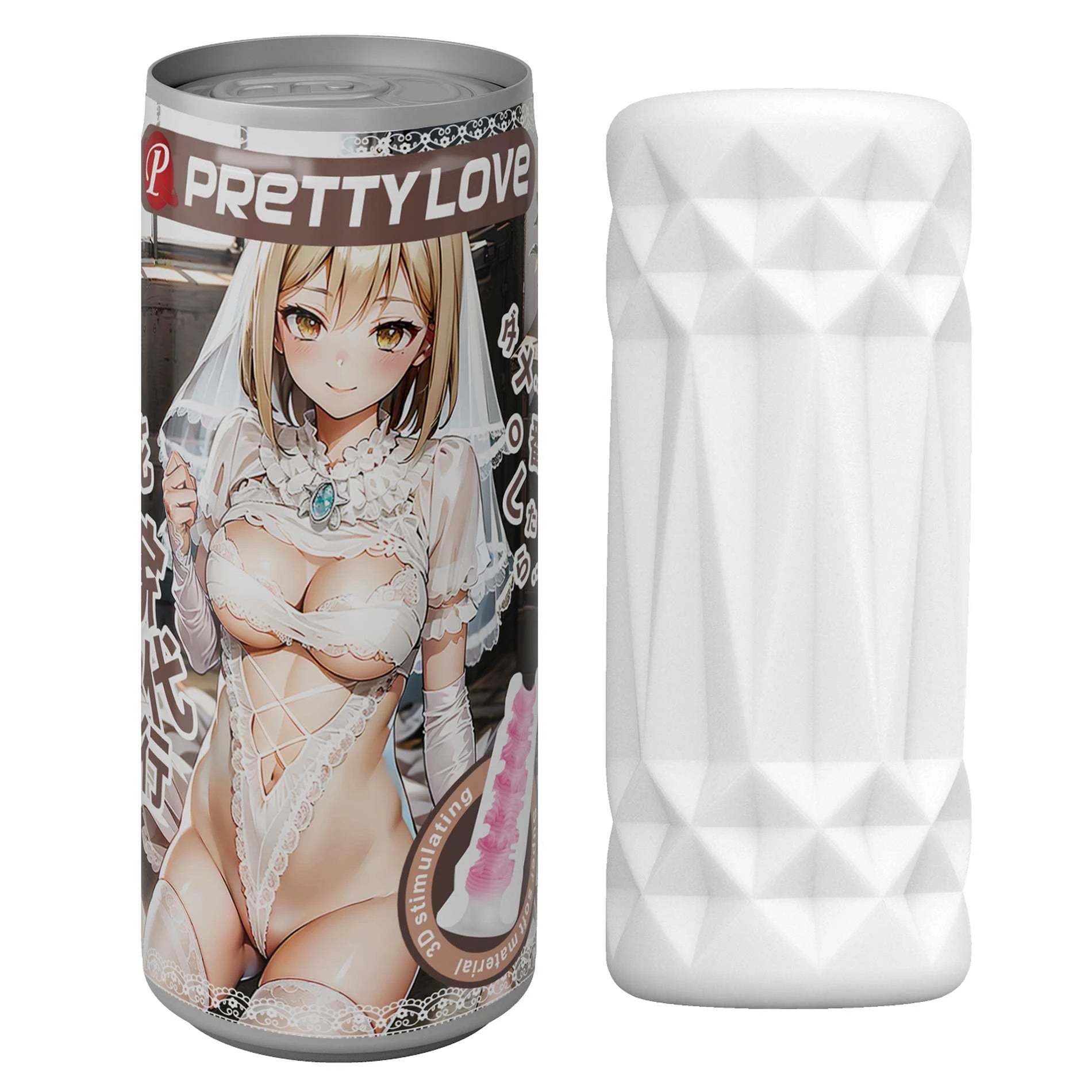 PRETTY LOVE - Masturbateur, Matériau super doux TPR /ABS