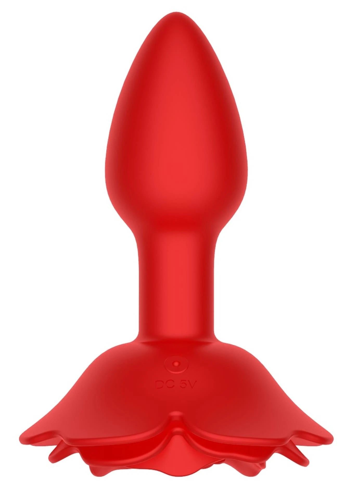 Rose bouchon anal rotatif