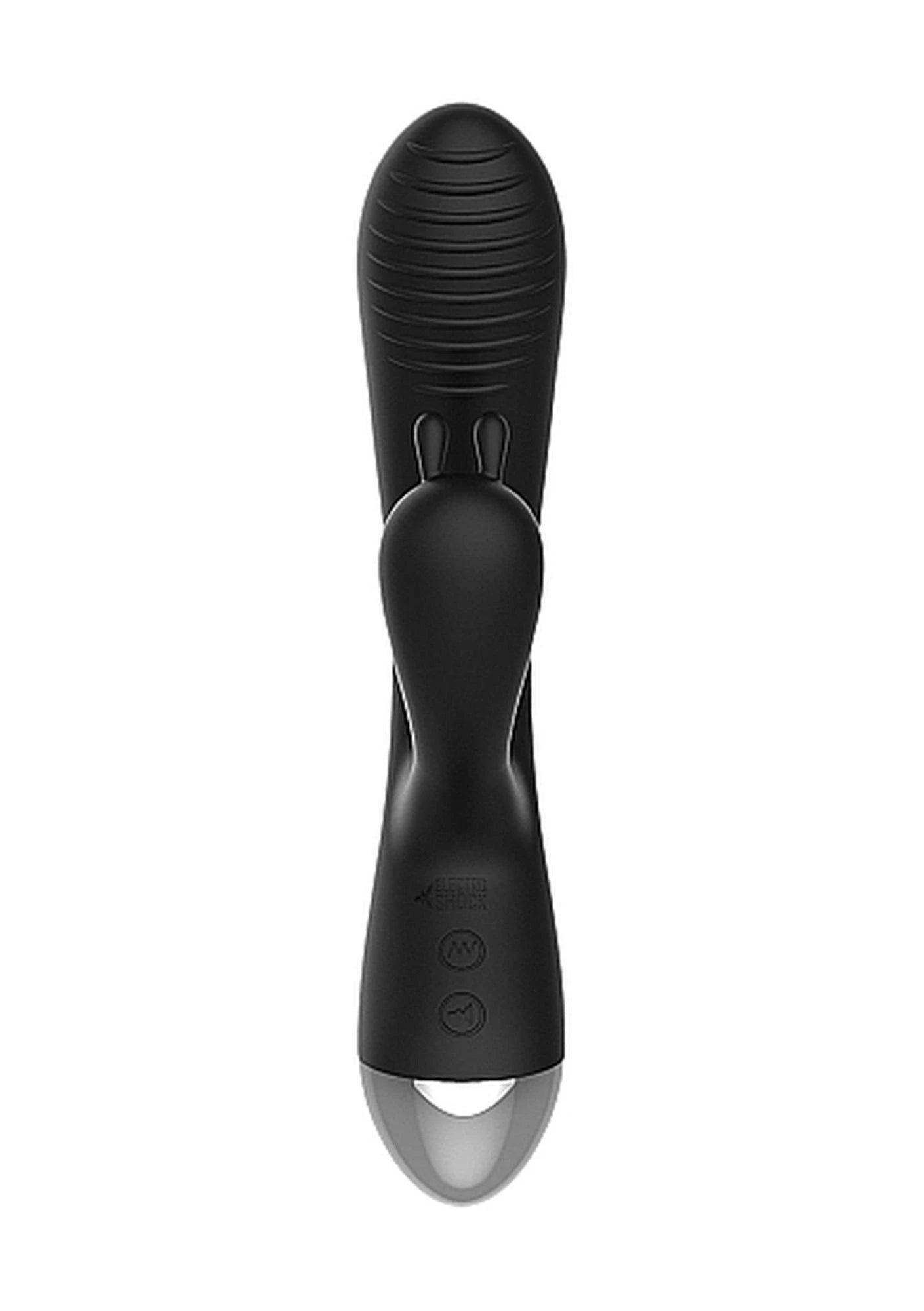 Vibromasseur Lapin Électro-stimulant - Noir