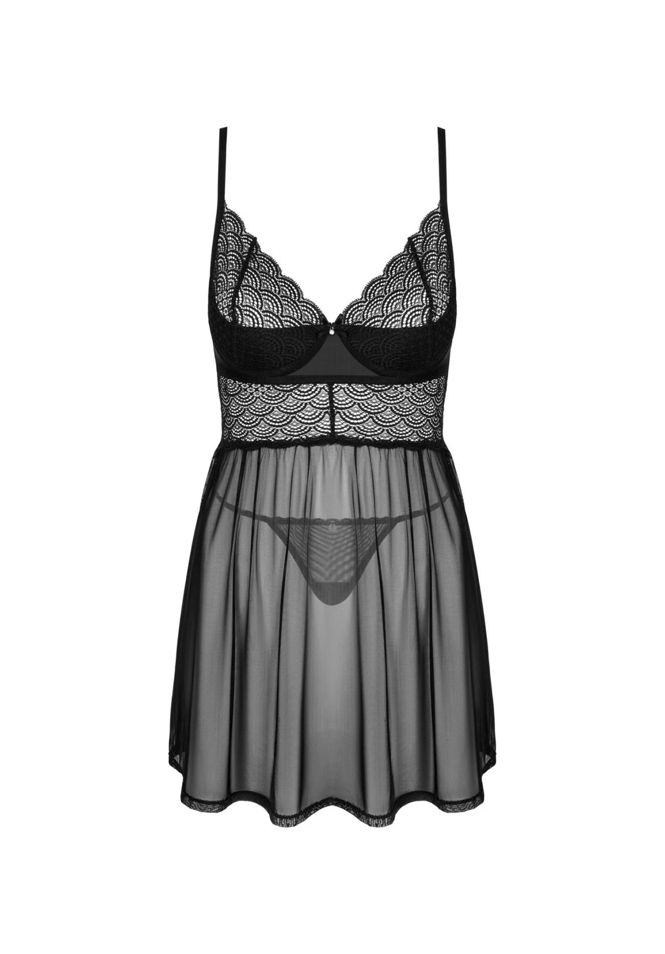 Chemeris babydoll and thongs XL/2XL