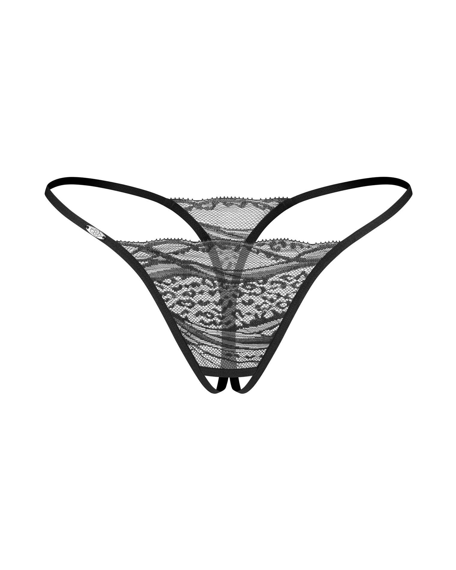 Bianca 2-pak stringi otwarte 2XL/3XL