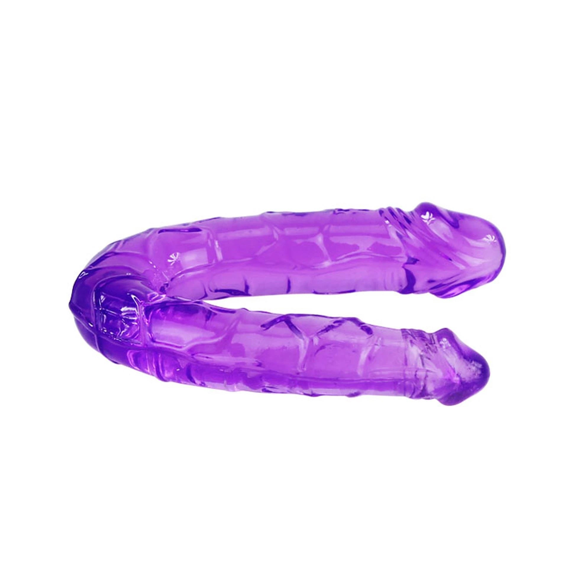 Double Godemichet Violet 30x263mm