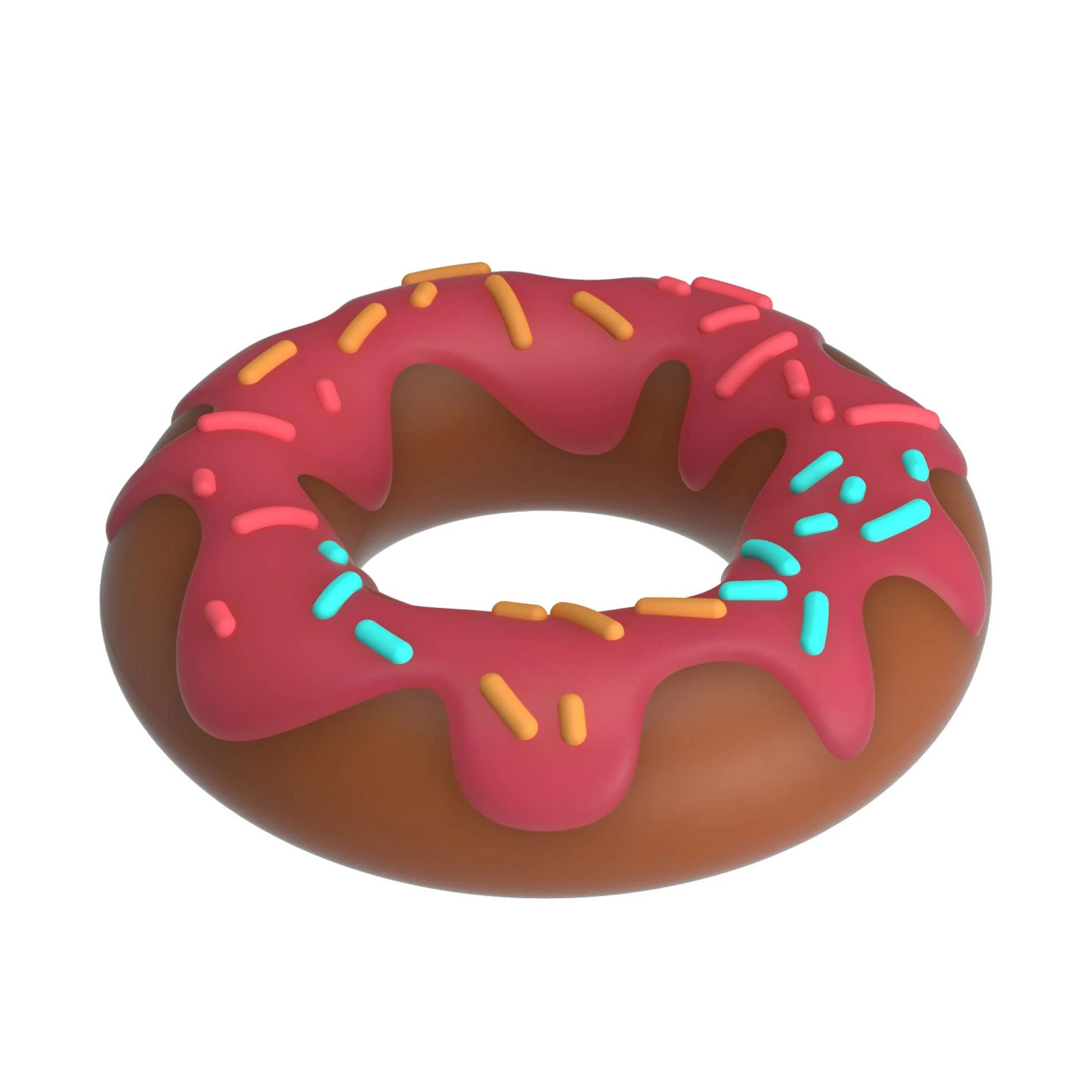 Anneau pénien en silicone Pretty Love Berry Super Donut