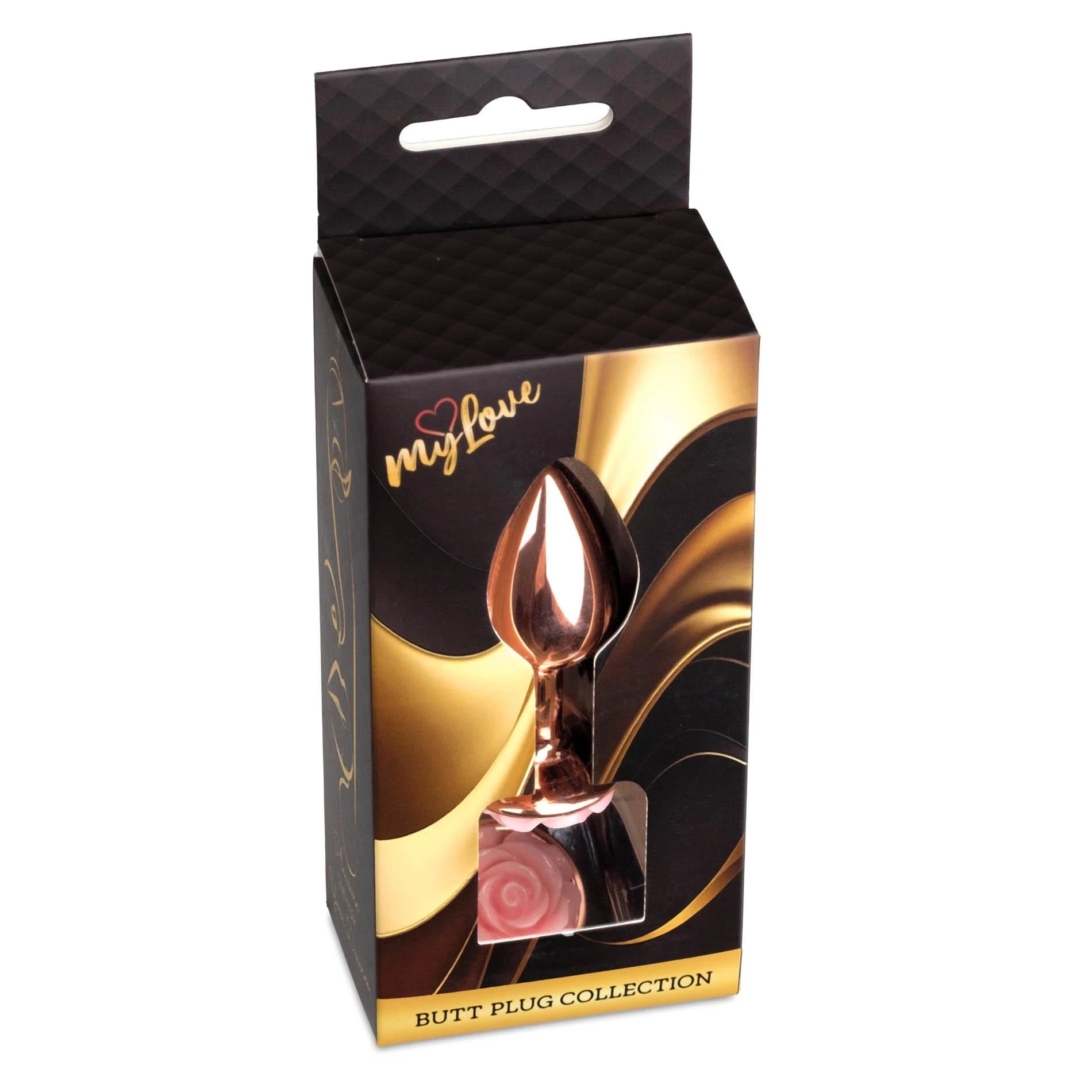 MyLove Toys - Jewellery Red Gold PLUG ROSE - Peach