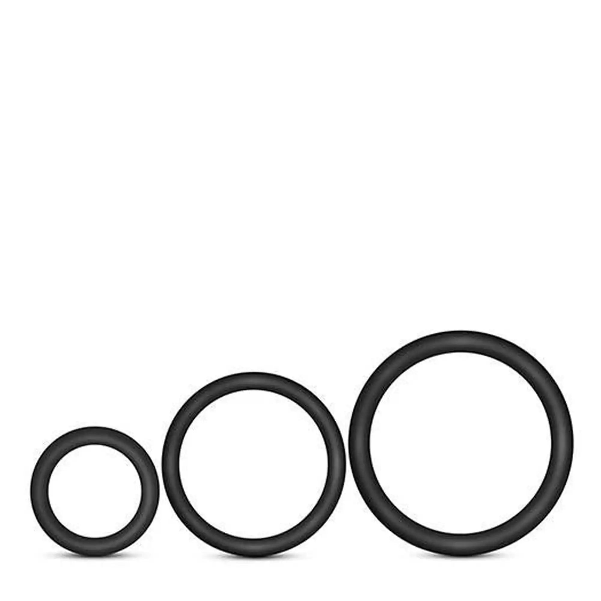 PERFORMANCE VS4 COCK RING SET NOIR