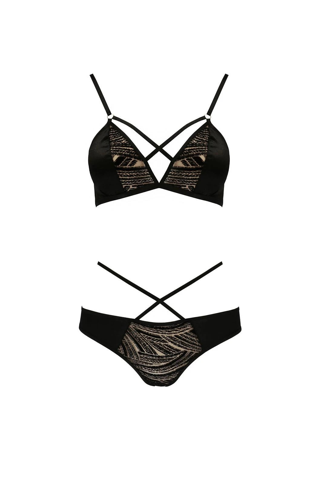 Lingerie-LARA BIKINI black S/M - Casmir