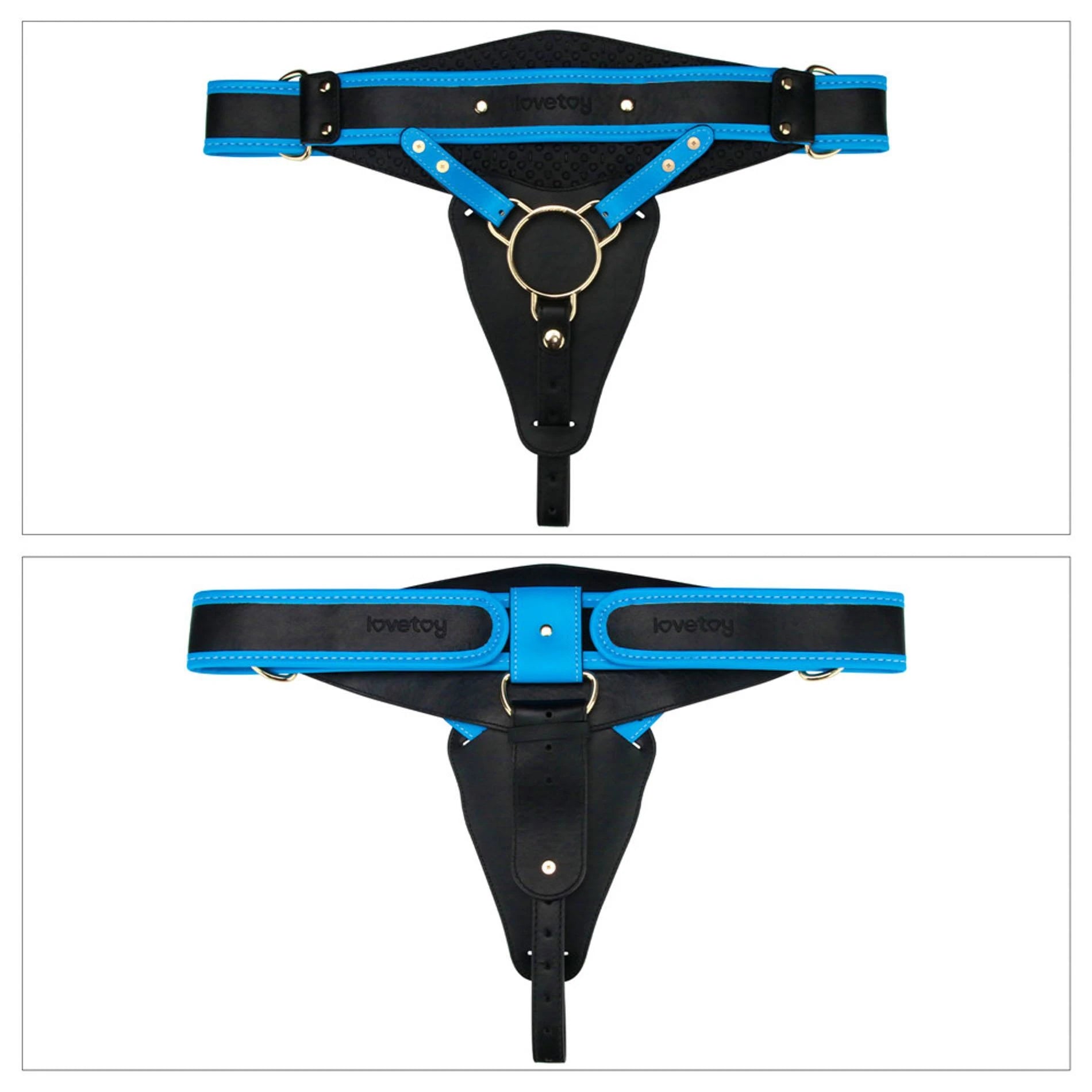 Vibrating Enhanced Strap-on Set 8.5'' L/XL/2XL