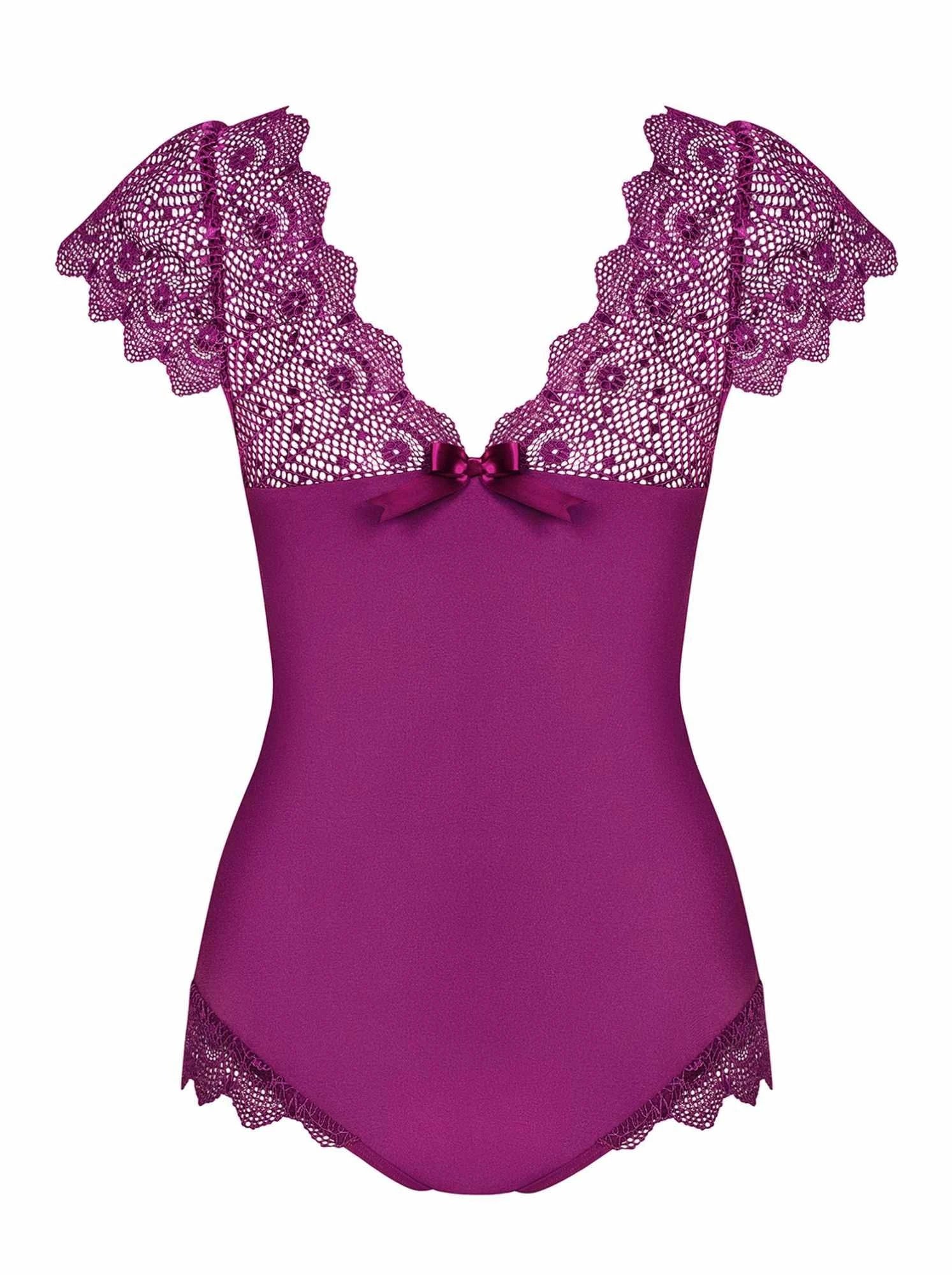 Bielizna-Moketta purple body L/XL