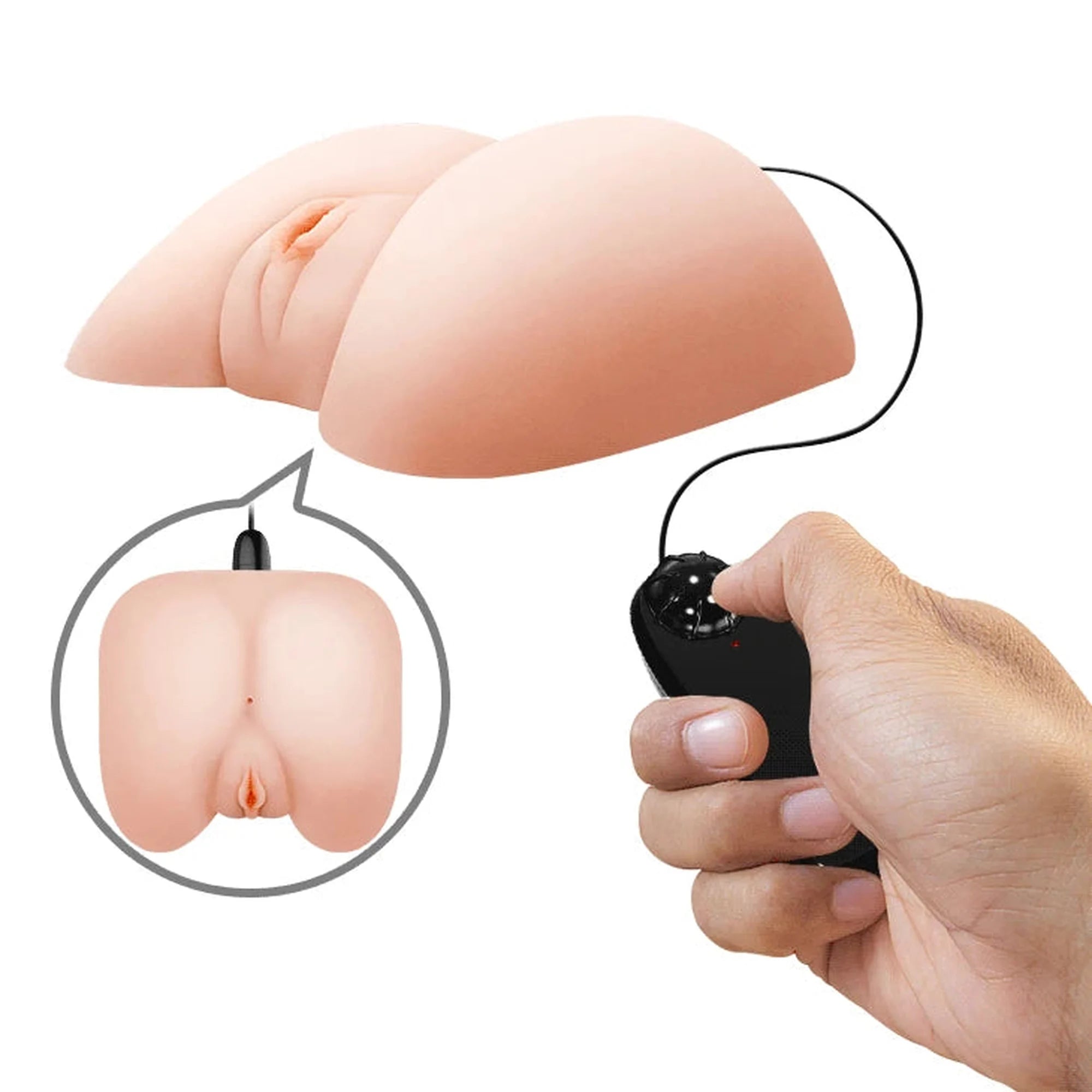 BAILE - Cul et chatte insatiables, vibrations multi-vitesses