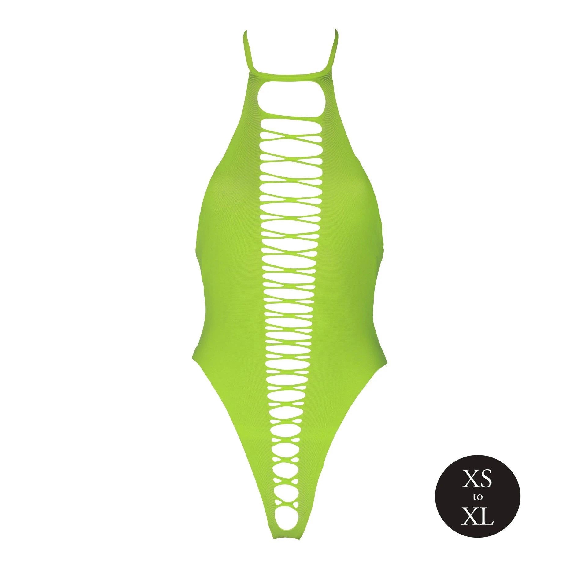 Body échancré - Vert fluo - XS/XL