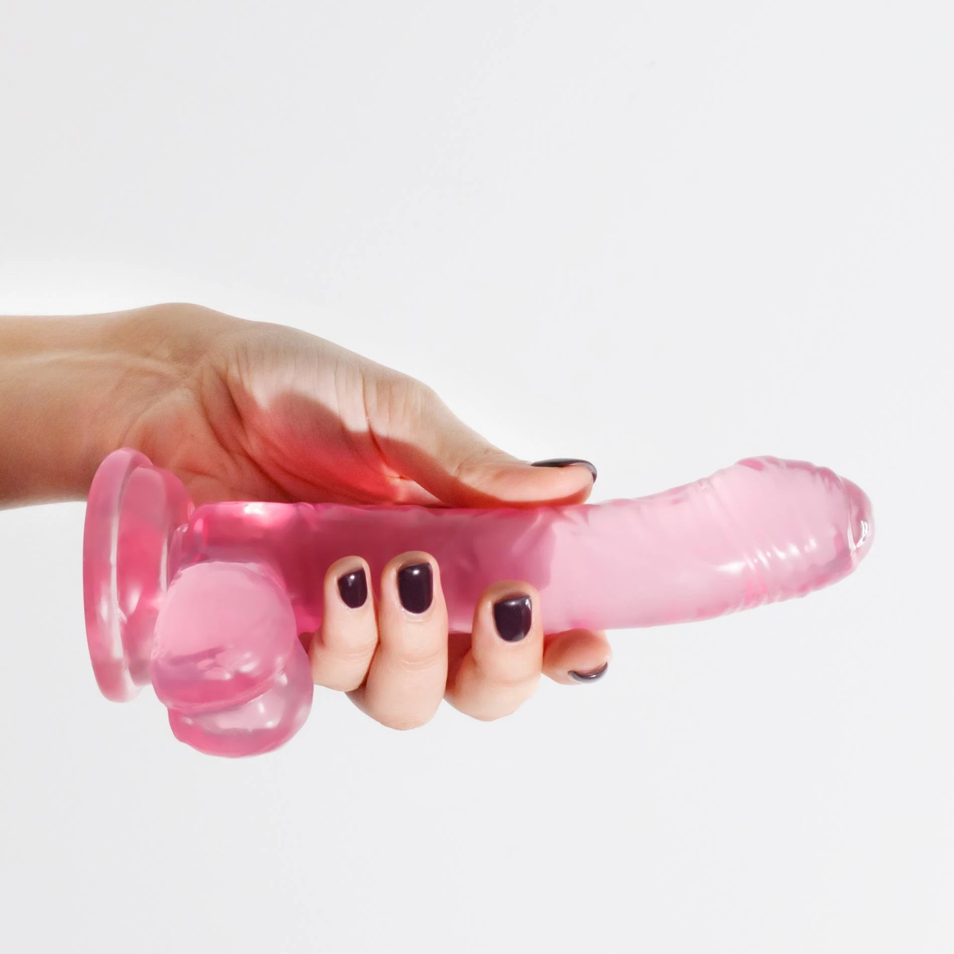 CRUSHIOUS HUDINI JELLY ANAL DILDO ROSE
