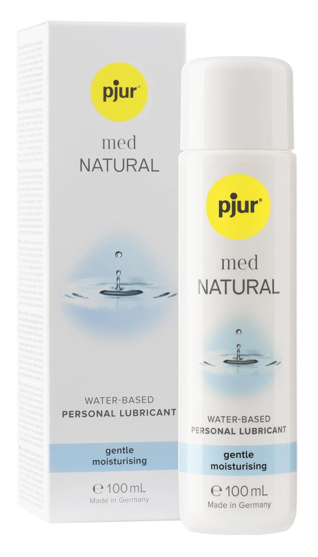 Med Natural - Waterbased Lubricant Gentle Moisturising - 3.4 fl oz / 100 ml
