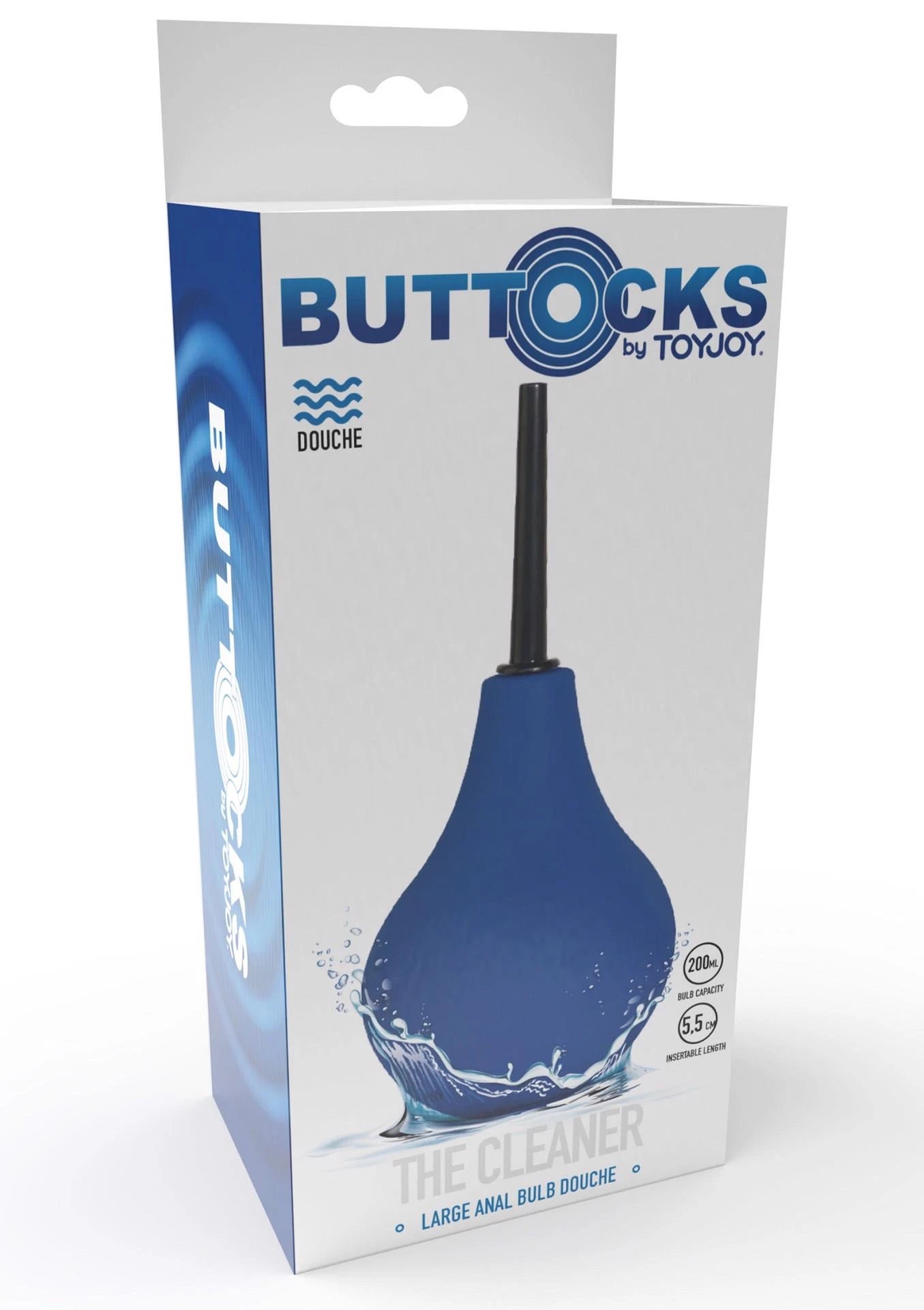 The Cleaner 200ml Anal Douche Blue