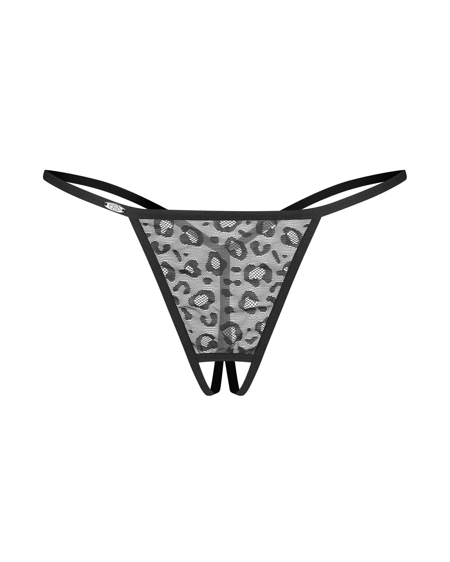 Bianca 2-pak stringi otwarte 2XL/3XL