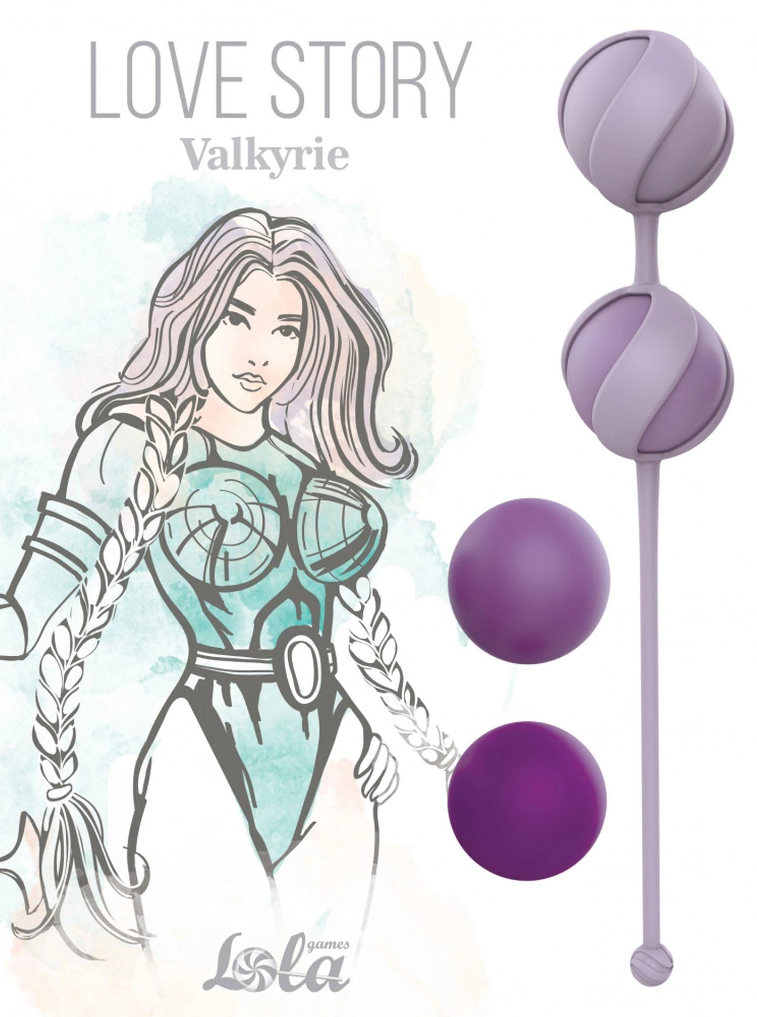 Boules vaginales de remplacement Love Story Valkyrie Purple