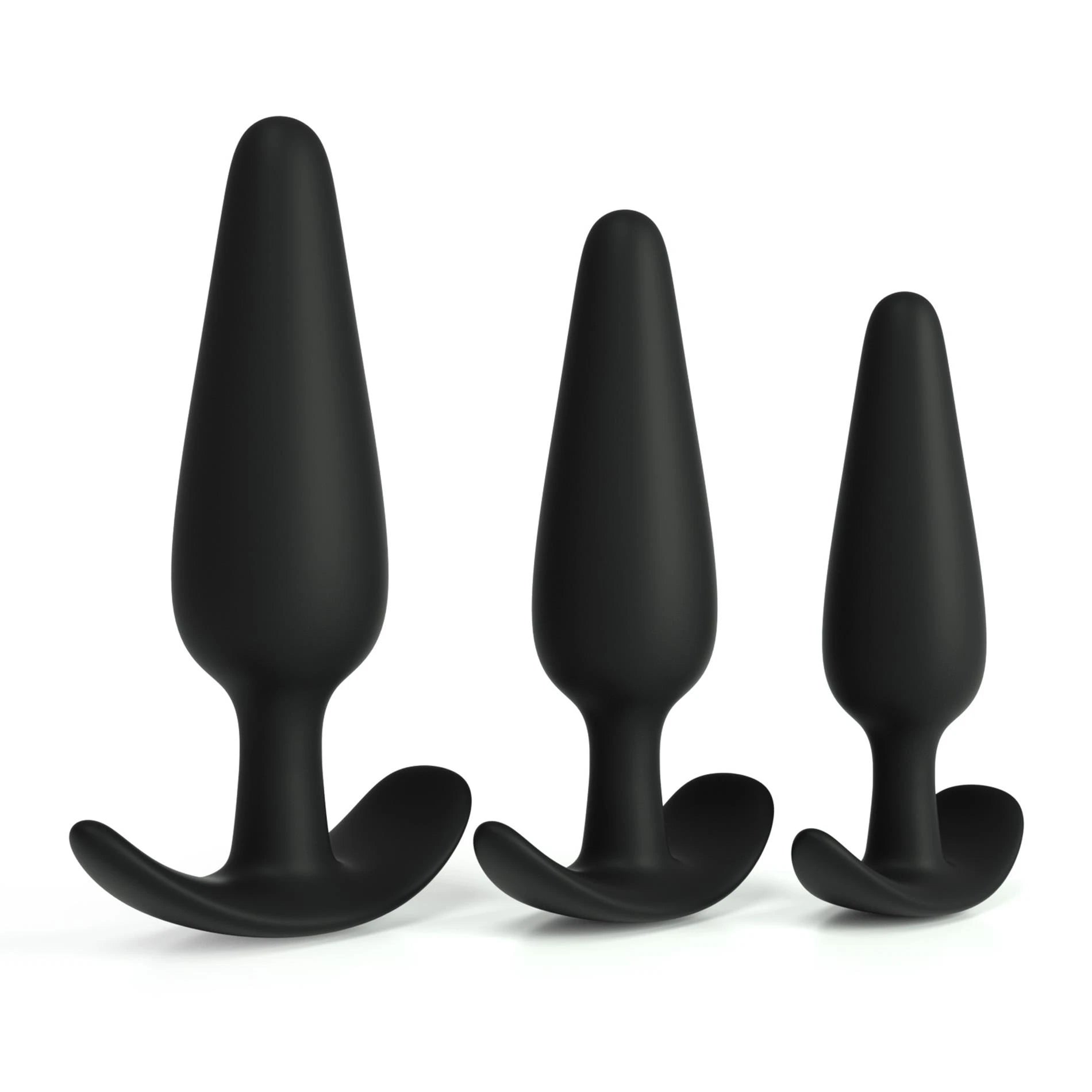 Tic Tac Toe - Anal Plugs Trainings Set - Black