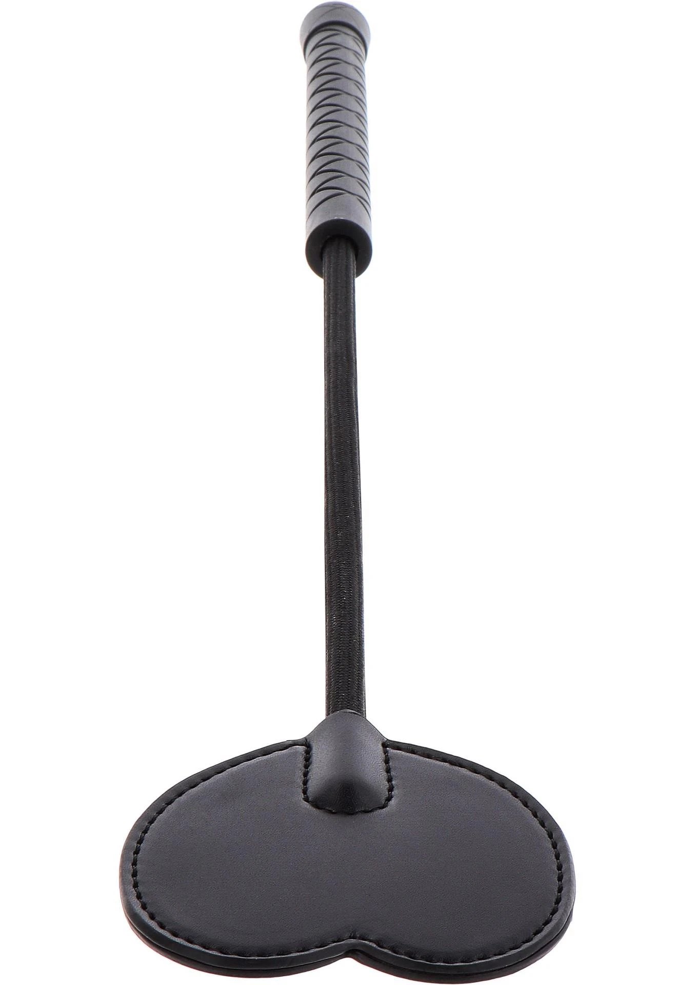Crop Whip Cœur Noir