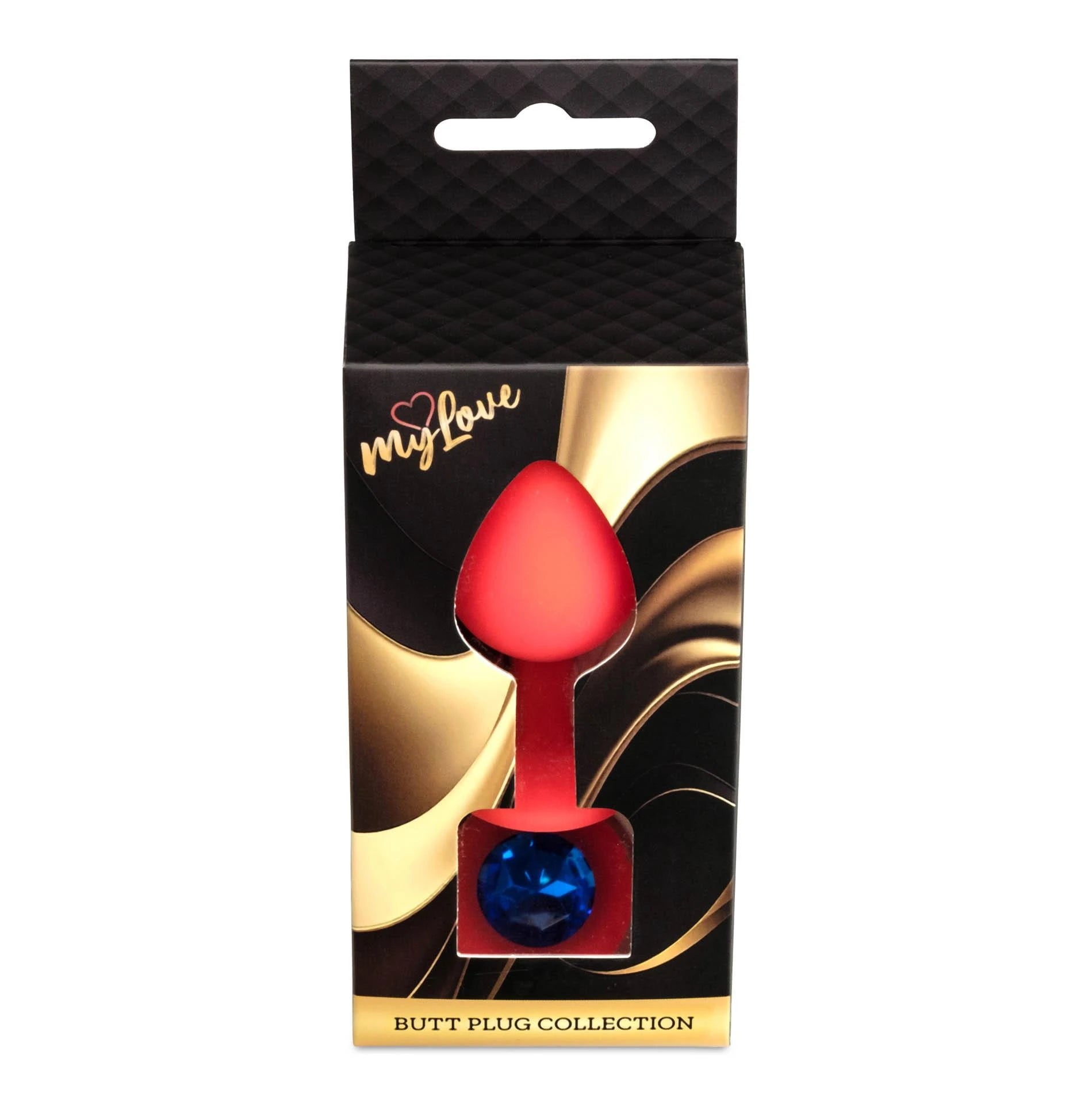 MyLove Toys - Bijoux PLUG M Rouge en Silicone