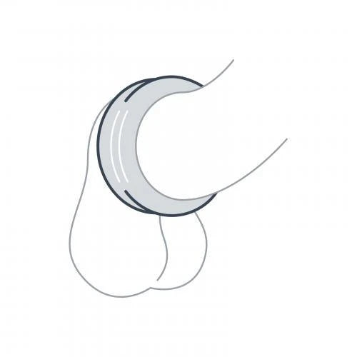 Double anneau de pénis design