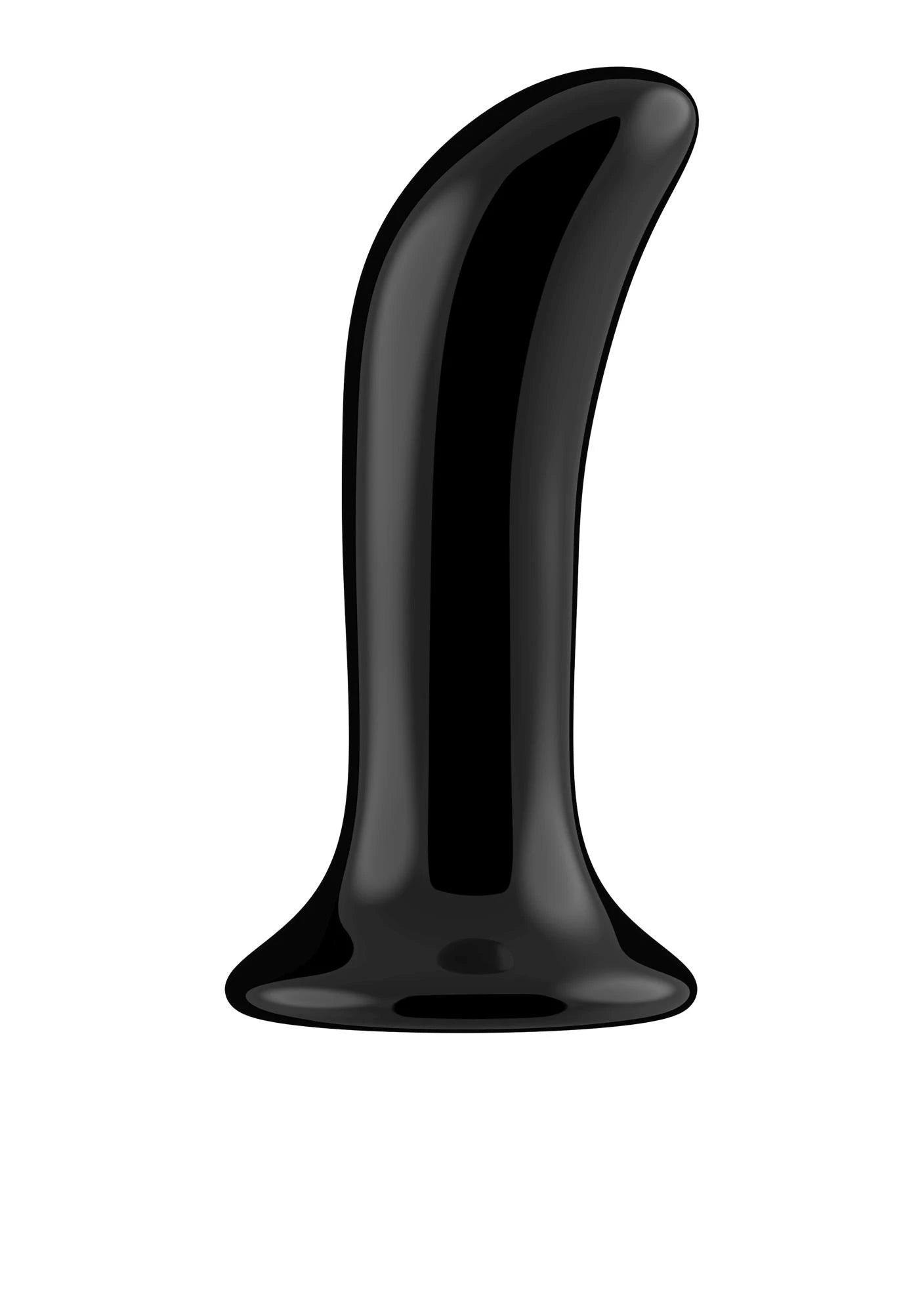 Prickly - Smooth Glass G-Spot Vibrator with Remote Control