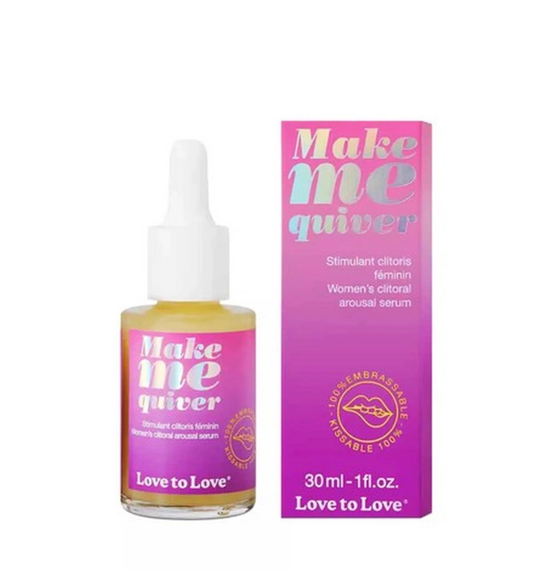 MAKE ME QUIVER - SÉRUM D'EXCITATION CLITORIDIENNE POUR FEMME - 30ML / 1FL.OZ.
