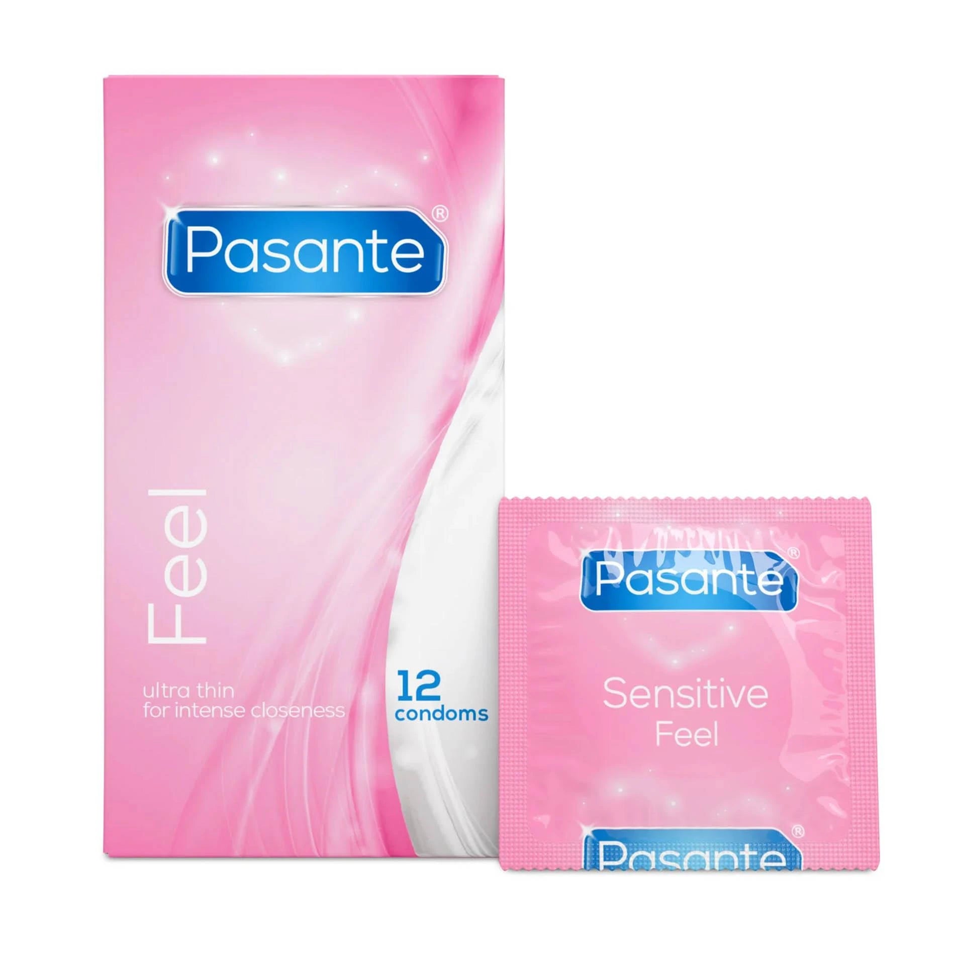 Préservatifs Pasante Sensitive/Feel 12 pces