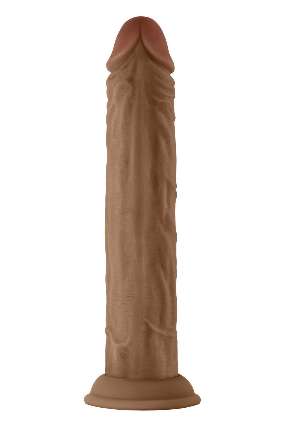 SHAFT MODÈLE J 9,5 POUCES GODEMICHET EN SILICONE LIQUIDE CHÊNE