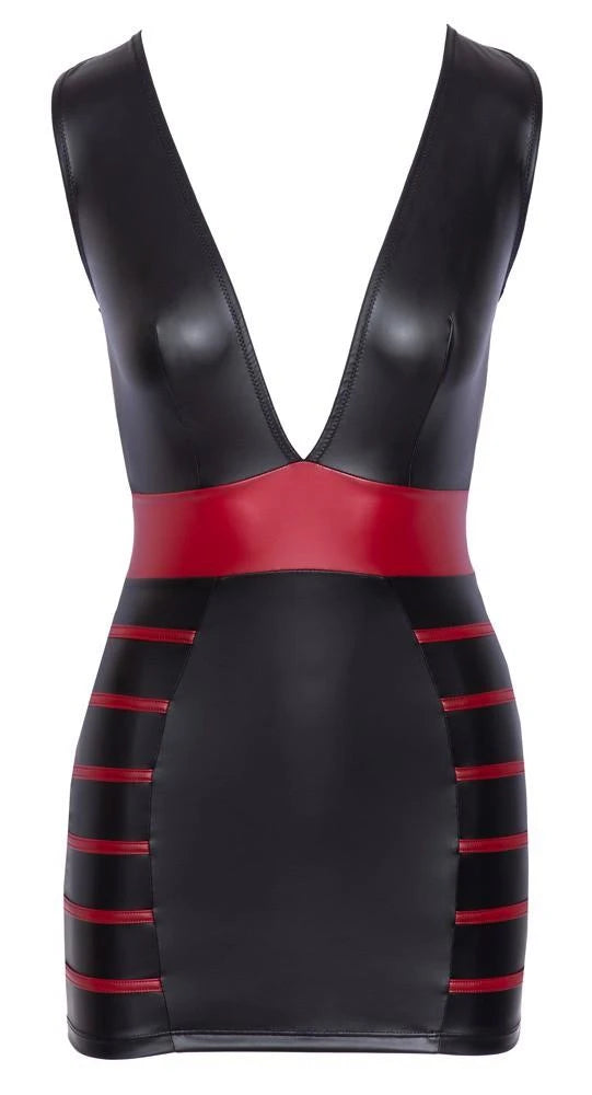 Robe noir/rouge L