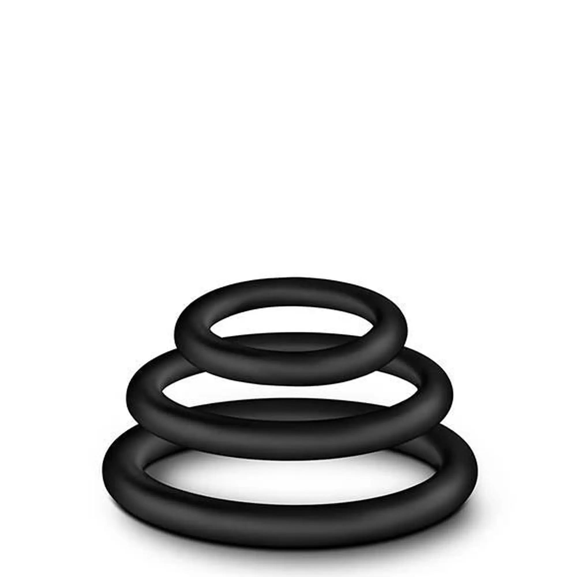 PERFORMANCE VS4 COCK RING SET NOIR