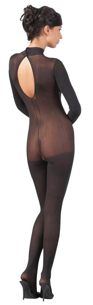 Catsuit col dentelle M/L