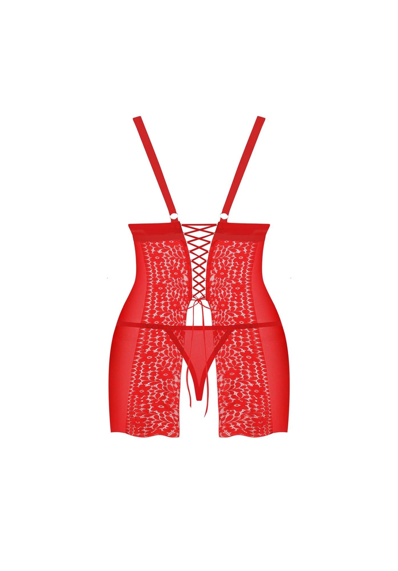 Lingerie - Blossmina chemise and thong 6XL/7XL